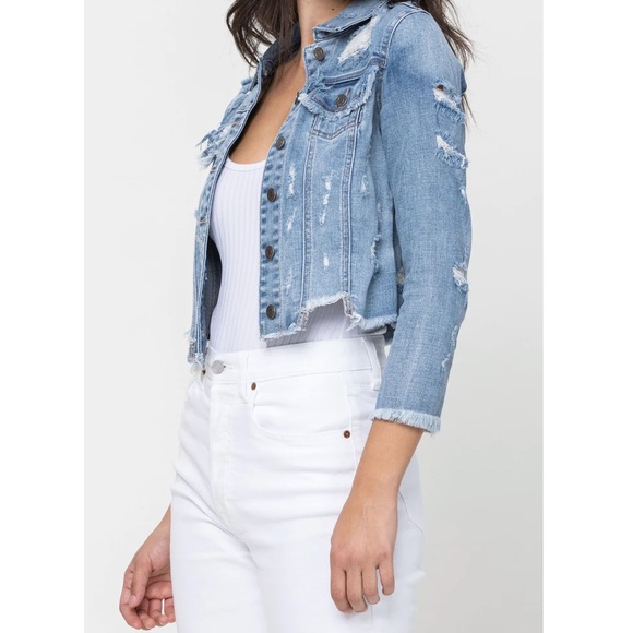 Cello Blue Jean Jacket - Picture 2 of 5